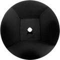 10" Disc Harrow Blade — Plain (smooth) spherical disc harrow blade
